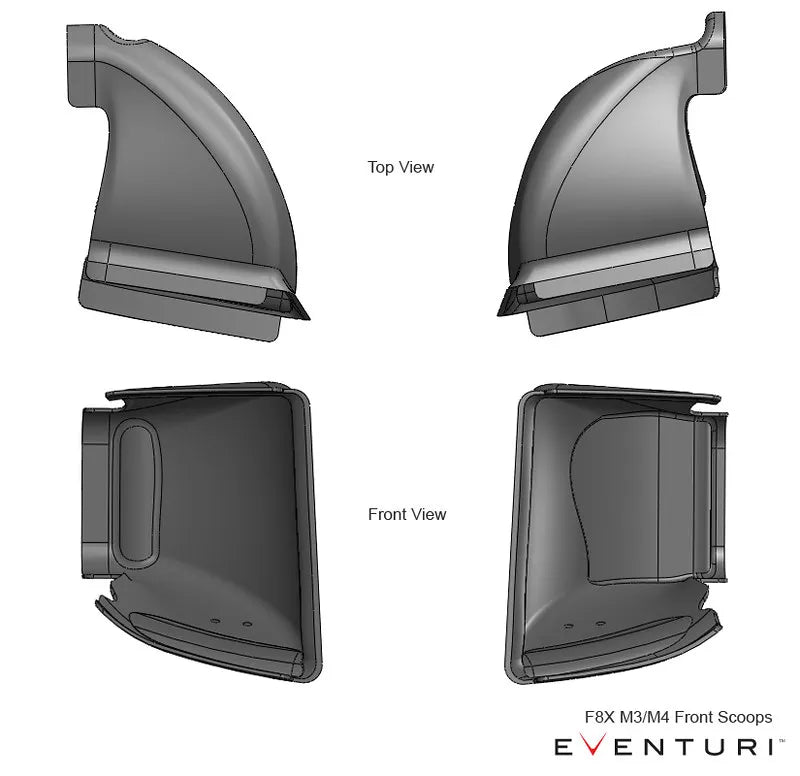 Eventuri Carbon Fibre Intake V2 BMW M3 M4 F8X
