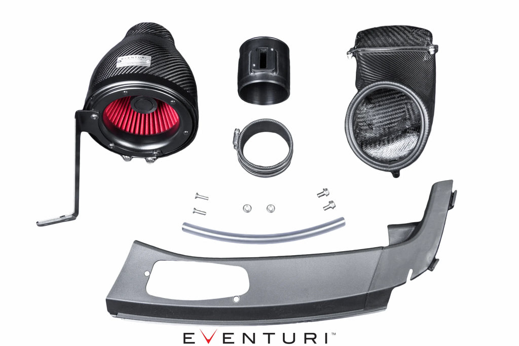 Eventuri Carbon Fibre Intake V2 Upgraded Carbon Tube Honda Civic Type R FK2
