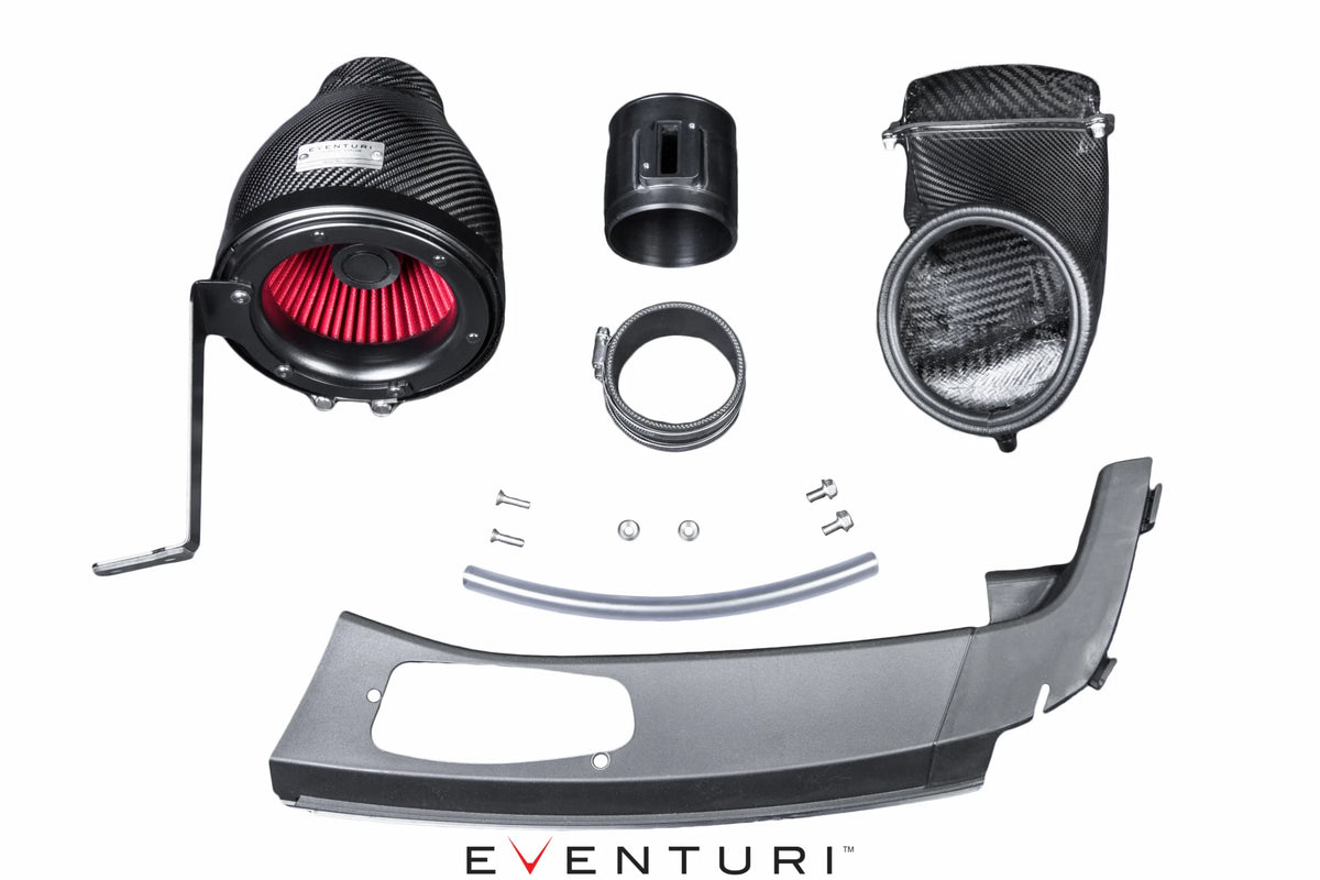 Eventuri Carbon Fibre Intake V2 Upgraded Carbon Tube Honda Civic Type R FK2