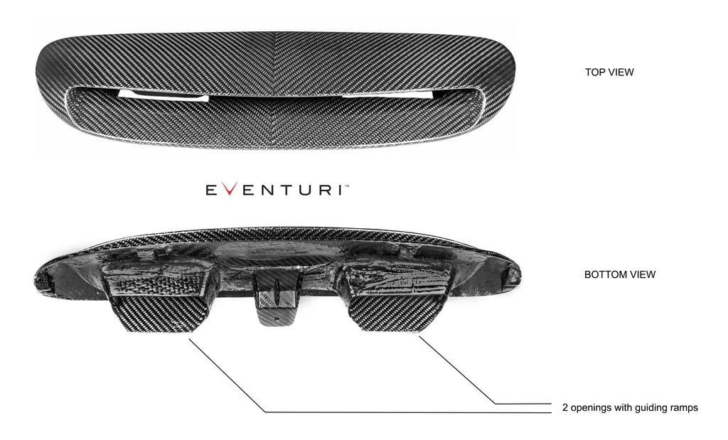 Eventuri Carbon Fibre Intake Mini Cooper S JCW F56