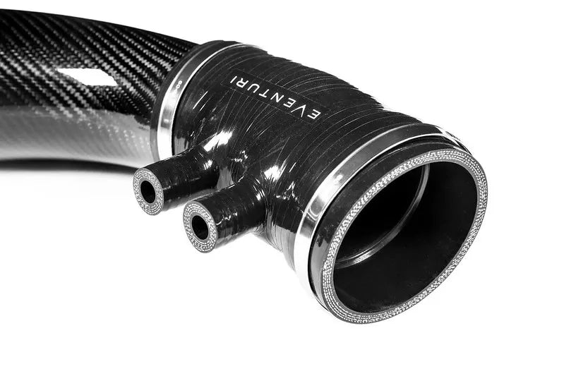 Eventuri Carbon Fibre Intake V2 Upgraded Carbon Tube Honda Civic Type R FK2