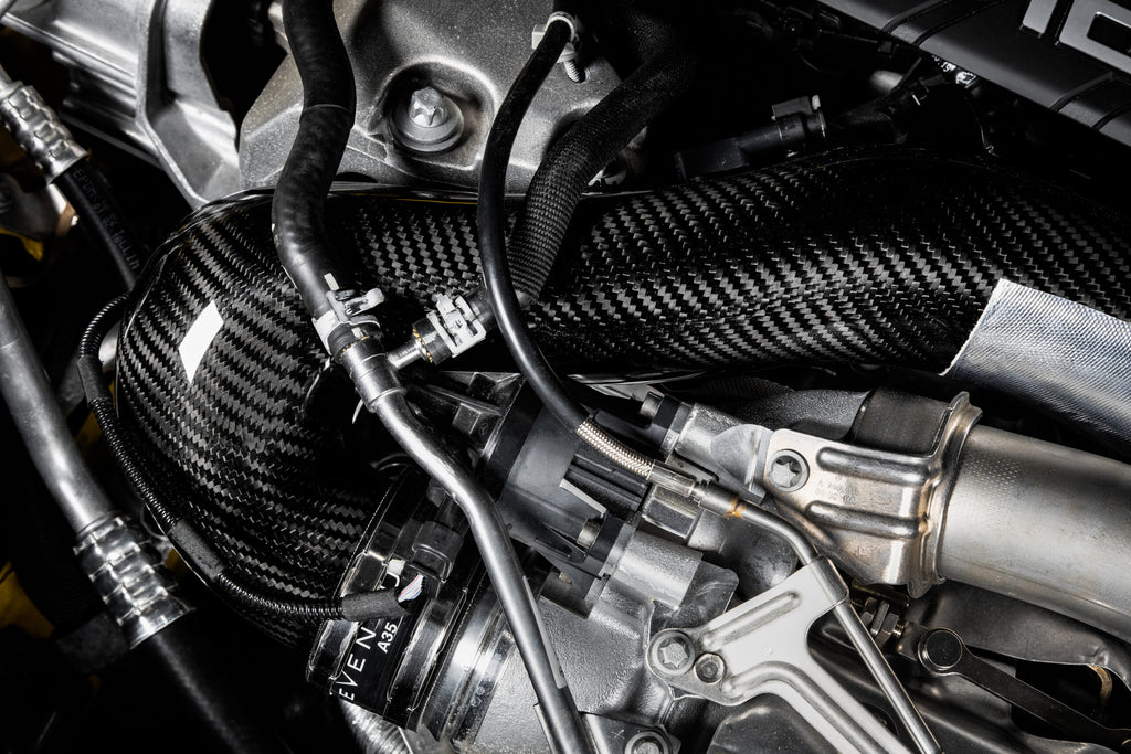 Eventuri Carbon Fibre Turbo Tube Mercedes A35 AMG GLA35 GLB35 A250
