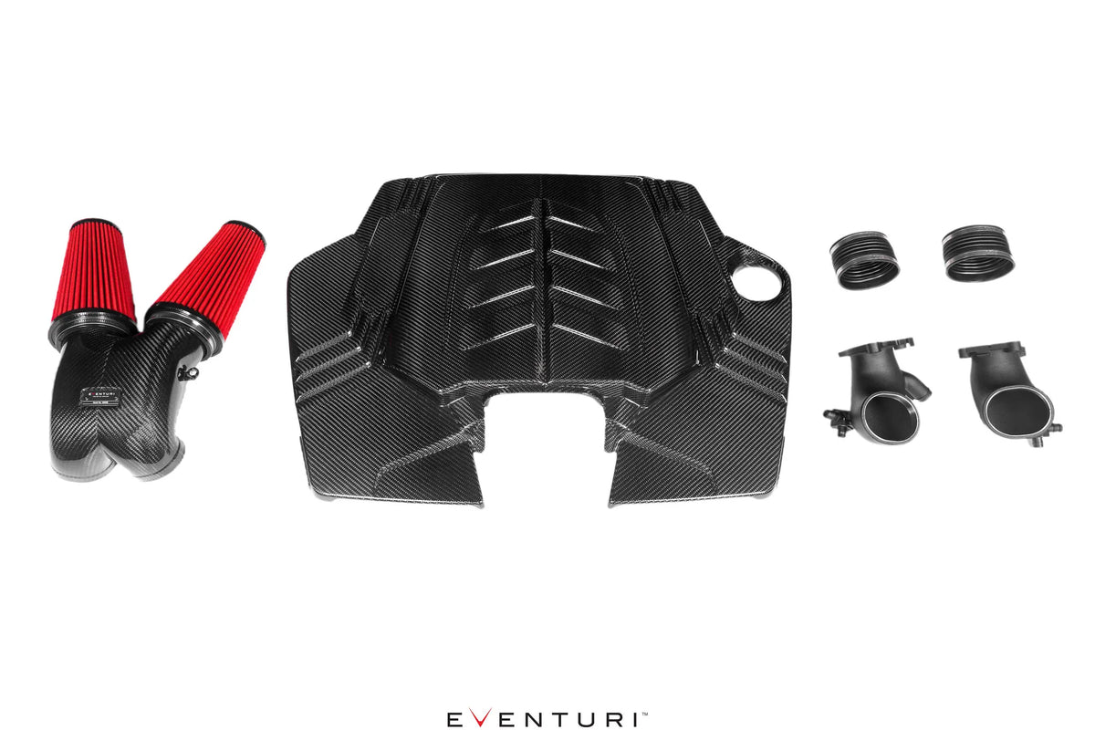 Eventuri Carbon Fibre Intake Porsche Cayenne V8 Twin Turbo 25+