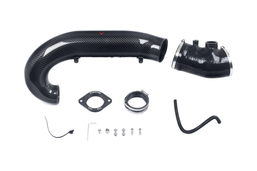 Eventuri V3 Oversized Carbon Turbo Tube Honda Civic Type-R FK8