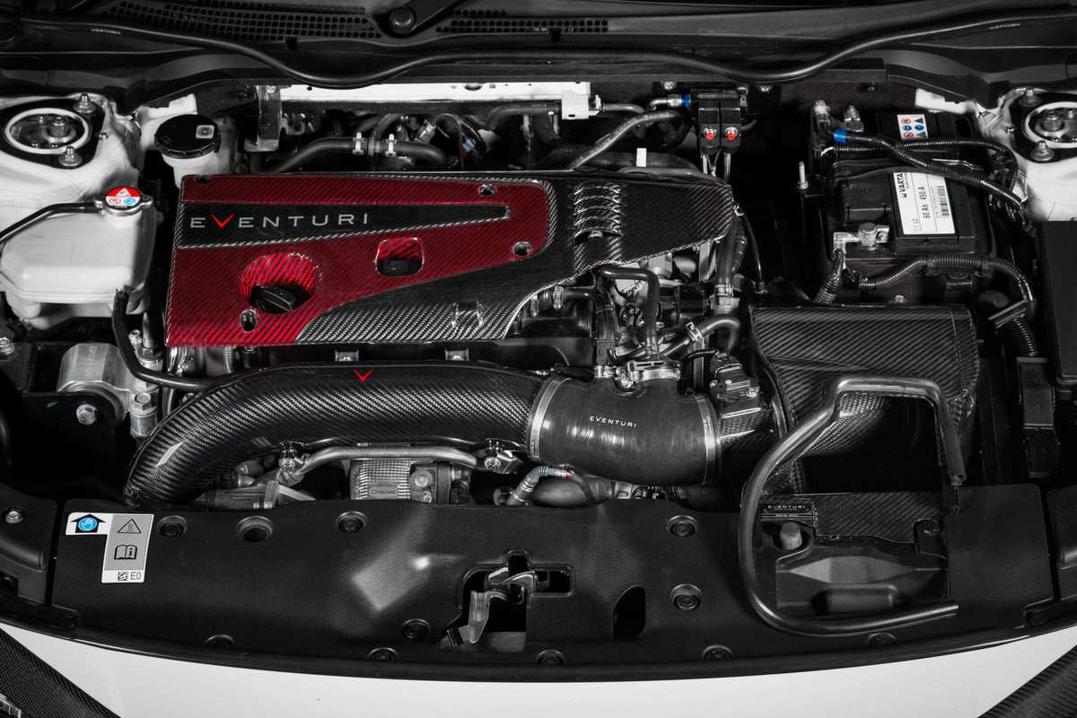 Eventuri V3 Oversized Carbon Turbo Tube Honda Civic Type-R FK8