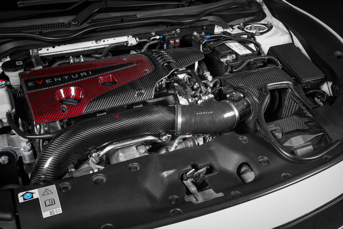 Eventuri V3 Oversized Carbon Turbo Tube Honda Civic Type-R FK8