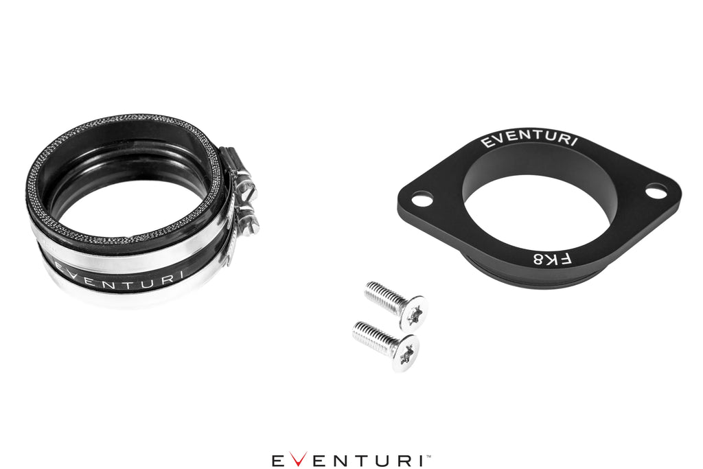Eventuri V3 Oversized Carbon Turbo Tube Honda Civic Type-R FK8