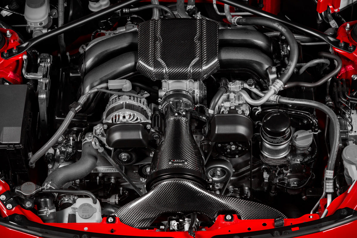 Eventuri Carbon Fibre Intake System Gloss Toyota GR86 22+