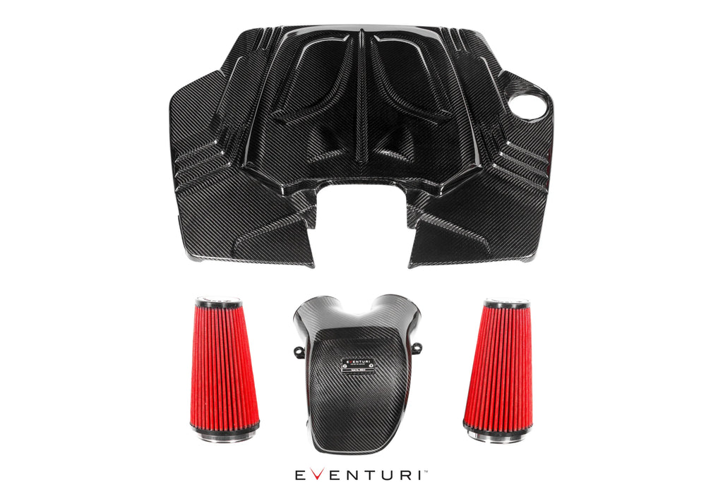 Eventuri Carbon Fibre Intake Porsche Cayenne V6 Turbo EA839T 18+