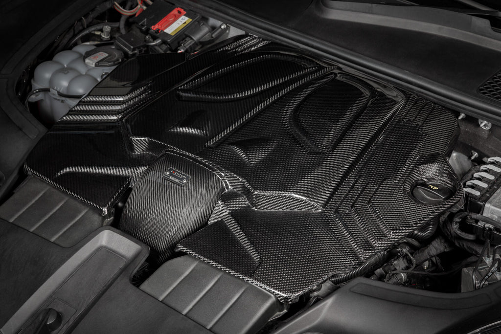 Eventuri Carbon Fibre Intake Porsche Cayenne V6 Turbo EA839T 18+
