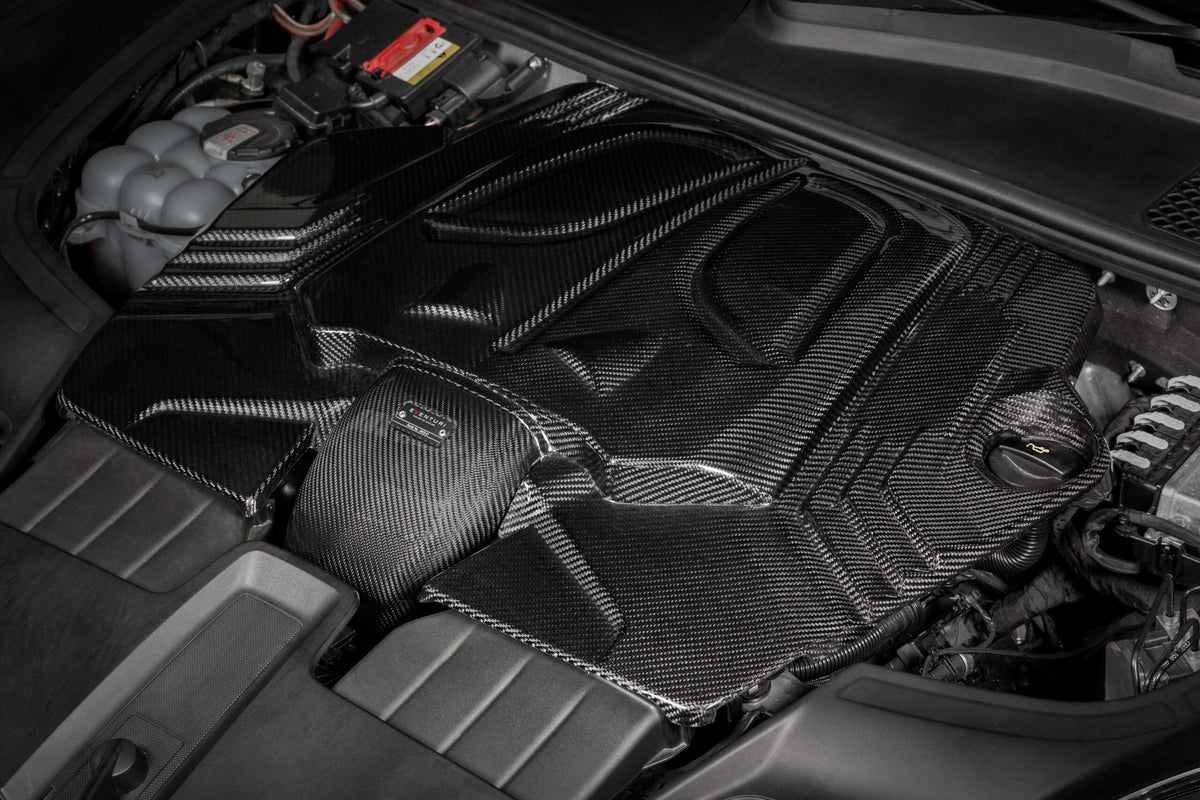 Eventuri Carbon Fibre Intake Porsche Cayenne V6 Turbo EA839T 18+