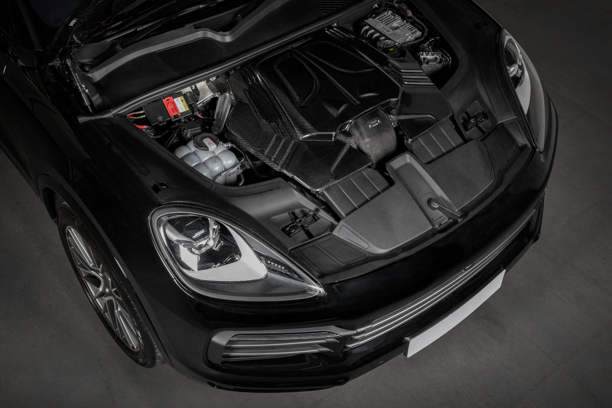 Eventuri Carbon Fibre Intake Porsche Cayenne V6 Turbo EA839T 18+