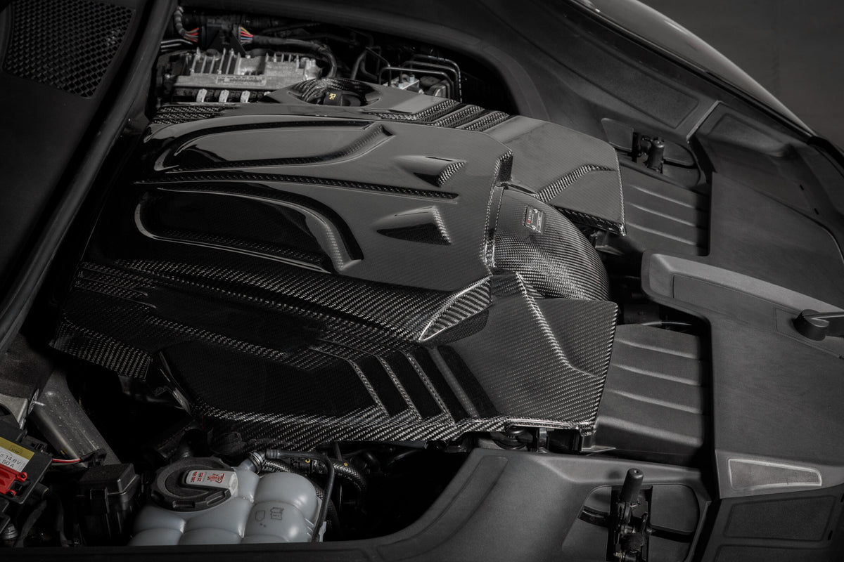 Eventuri Carbon Fibre Intake Porsche Cayenne V6 Turbo EA839T 18+