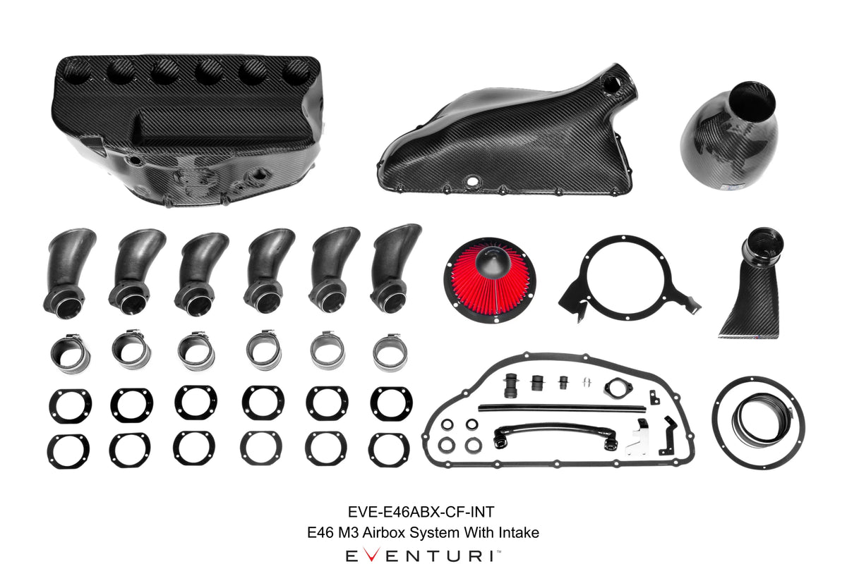 Eventuri Hybrid Carbon Airbox BMW E46 M3