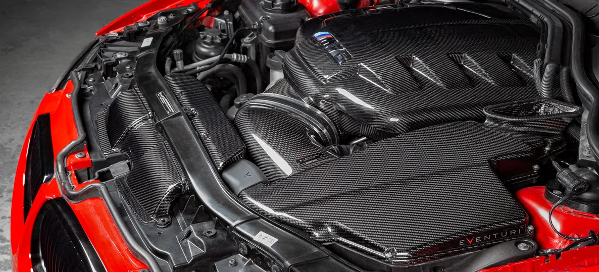 Eventuri Carbon Fibre Inlet Plenum BMW M3 E9X S65