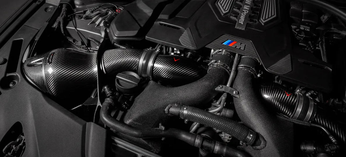 Eventuri Carbon Fibre Turbo Inlets BMW M5 M8 F9X